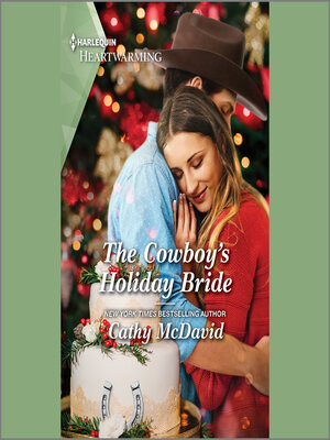 cover image of The Cowboy's Holiday Bride